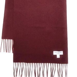 100% italian cashmere Hickey Freeman unopened unused burgundy